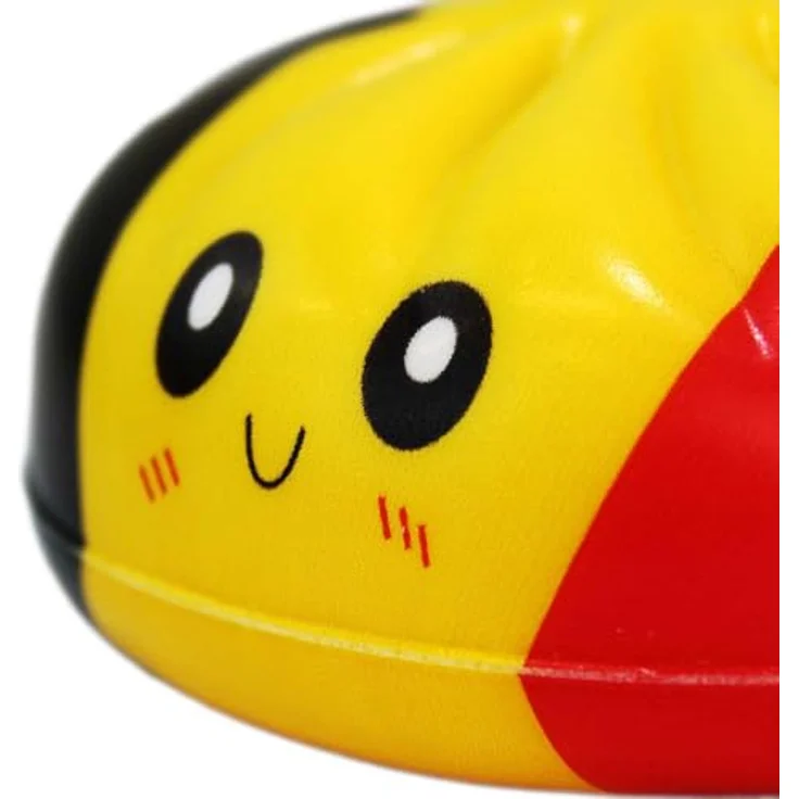 BEMIRO Squishy Donut WM Edition Kawaii Design, Überraschungsmotiv mit Länderflaggen, ca. 8,5 cm Durchmesser – Bild 5