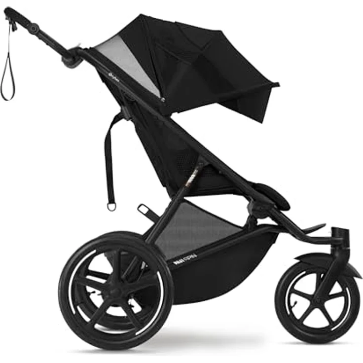 Cybex Sportbuggy Avi Spin Gold, Kinderwagen mit schwenkbarem Vorderrad und ergonomischer Liegeposition – Bild 4