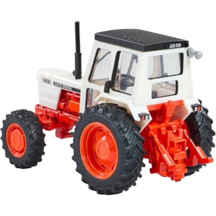 Britains David Brown 1410 4WD Traktor Modell, 1:32 Maßstab, Druckguss Nachbildung mit Front- und Heckkupplung, klassisches Design für Kinder und Sammler – Bild 3