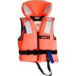 Lalizas Rettungsweste Baby 3-10kg Schwimmweste ISO 12402-4 Feststoffweste 100N Reflektor, Orange