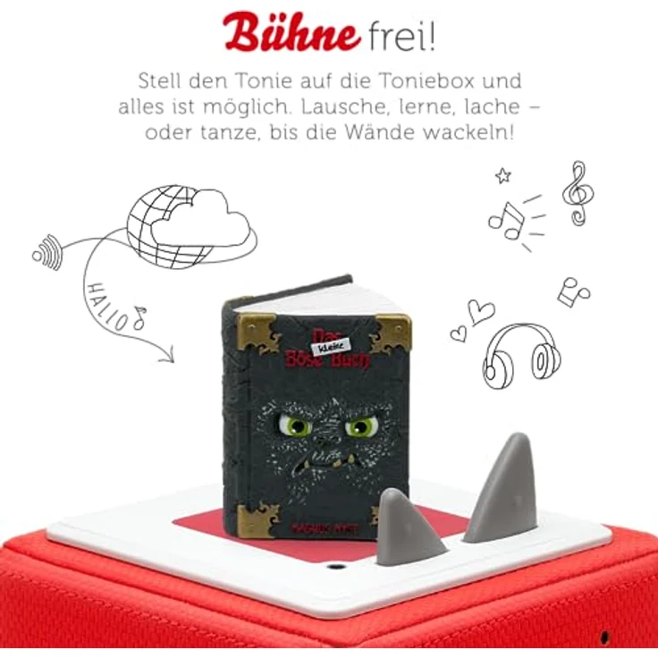 tonies Hörfiguren für Toniebox, Das kleine Böse Buch, Hörbuch für Kinder ab 8 Jahren, Spielzeit ca. 87 Minuten – Bild 2