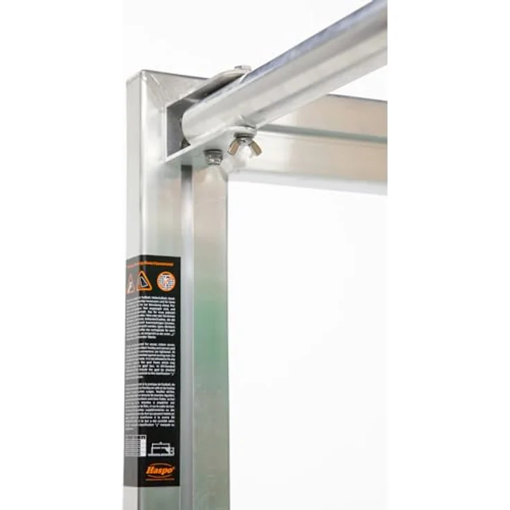 Sport-Thieme Mini-Fußballtor Training | Aluminium-Tor mit Polypropylen-Netz | Flexibel positionierbar | 80x40 mm Bodenrahmen | Rundrohr Netzbügel | Anklappbar – Bild 4