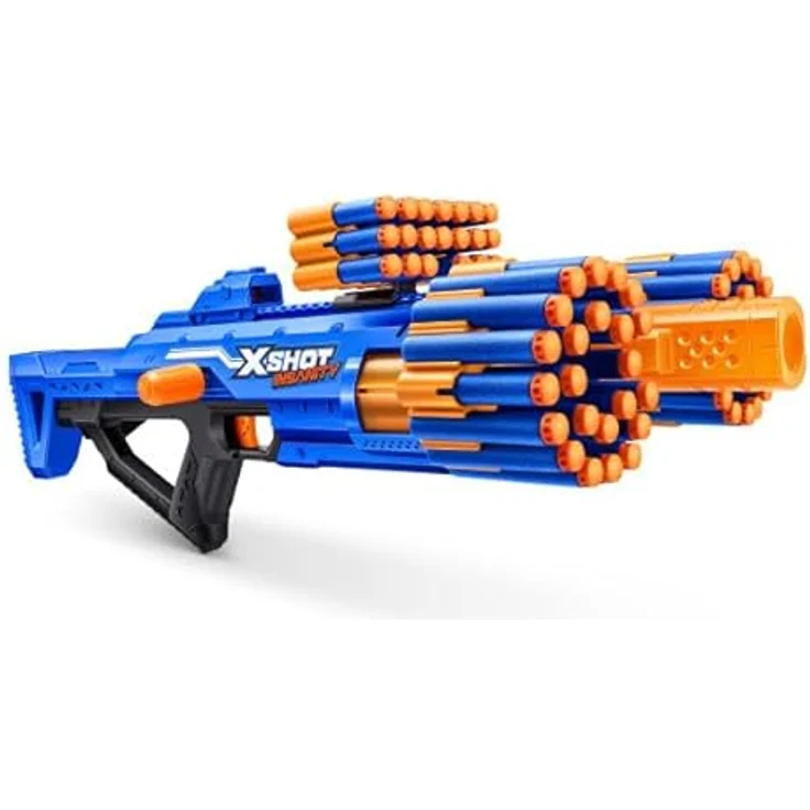 ZURU XShot Insanity Blaster Berzerko, leistungsstarker Blaster mit 27m Reichweite – Bild 5