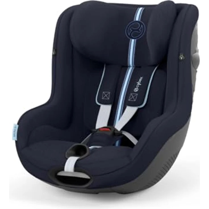 Cybex Sirona G i-Size Plus, Reboard Kindersitz mit 360°-Drehmechanismus, Ocean Blue – Bild 2