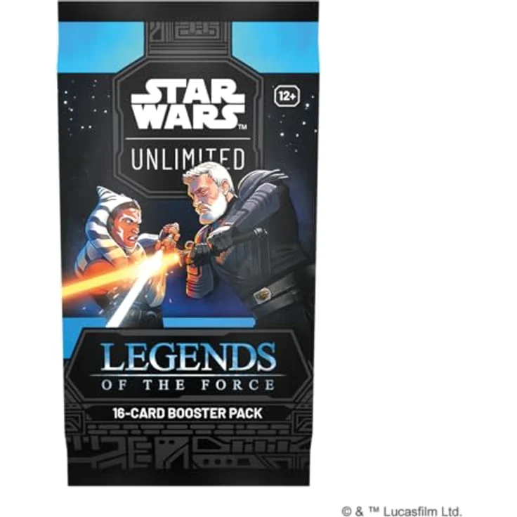 Asmodee FFG Star Wars: Unlimited Trading Card Game - Legends of The Force - Booster mit 16 Karten, Sammelkarten für 2+ Spieler, Englisch, Alter 12+, 20 Minuten Spielzeit – Bild 4