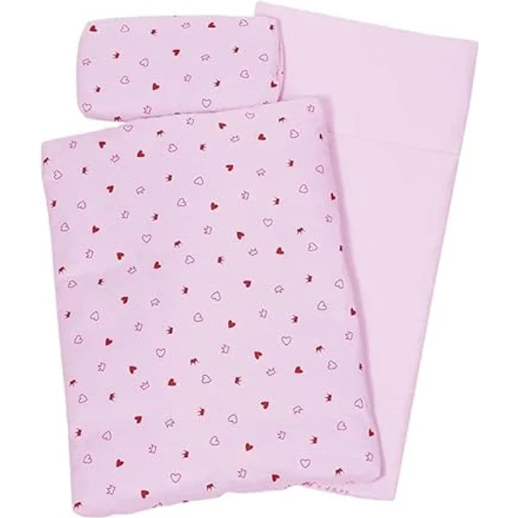 Bettzeug rosa 3-teilig - Preisvergleich – Bild 3