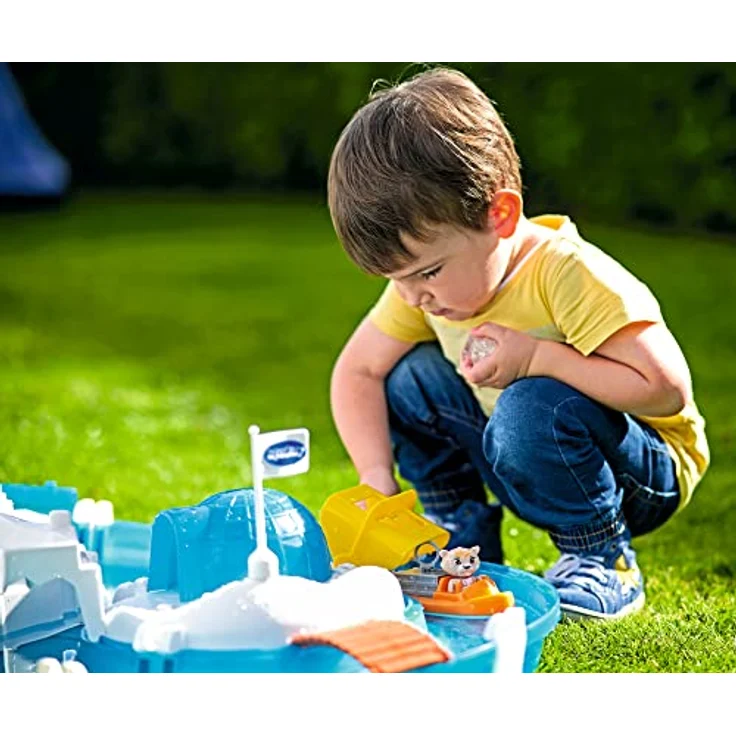 Aquaplay 'Waterplay Polar' Wasserstraße, 106 cm x 65 cm x 25 cm, inkl. 1 Containerboot, 2 Spielfiguren – Bild 7