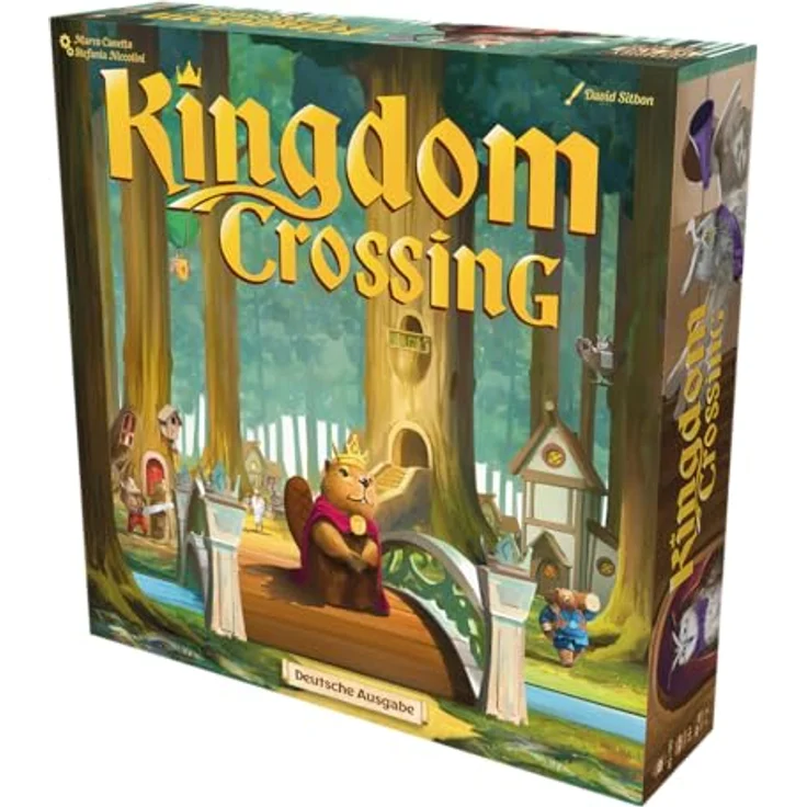 Sorry We Are French Kingdom Crossing, Strategisches Kennerspiel für 1-4 Spieler, ab 14 Jahren, hochwertige Ausstattung, innovativer Worker-Placement-Mechanismus, Solo-Modus, Deutsch – Bild 3