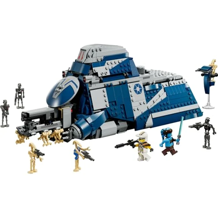 LEGO Star Wars 75435, MTT der Separatisten mit 976 Teilen, für Fans ab 9 Jahren, Maße 29x13x15 cm, Farbgestaltung Felucia – Bild 4