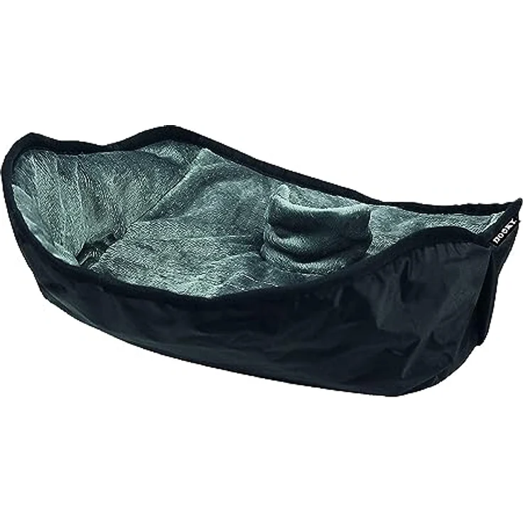 Dooky Pinkelpad, Unterlage (abnehmbar, universalpassend für Autositze, wasserfest, waschbar, weiche Polsterung für bequemen Komfort, Größe: 37 x 31 cm‎), Schwarz – Bild 3