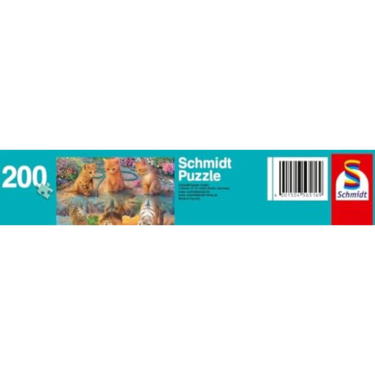 Schmidt Spiele 56516 Wenn ich groß Bin, 200 Teile Kinderpuzzle, Förderung der Problemlösungsfähigkeiten, klassisches Design – Bild 2