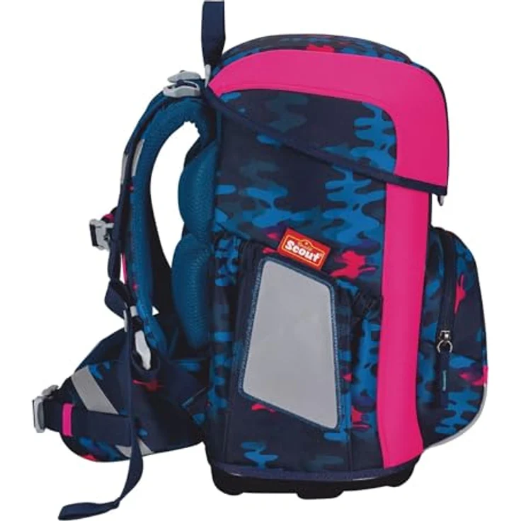 Scout Basic Neo Set 4-teilig Magic Sea, Schulranzen-Set mit reflektierender und fluoreszierender Oberfläche – Bild 3