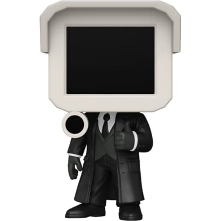 Funko Skibidi Toilet POP! Rocks Vinyl Figur Cameraman, 9 cm, Sammelfigur in Fensterbox – Bild 2