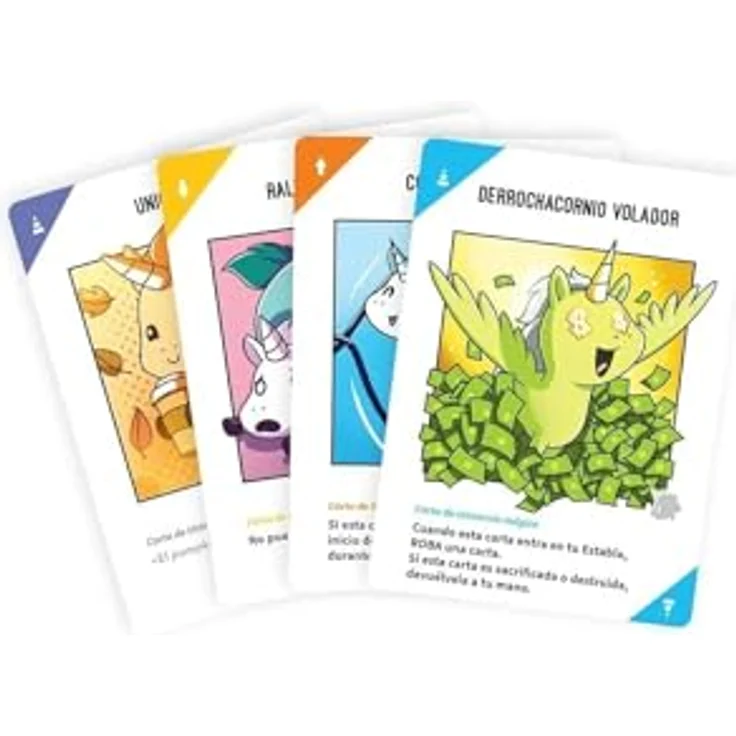 TeeTurtle Unstabiles Netz - Brettspiel Unstable Einhörner, Pegi 8, spanische Sprache – Bild 2