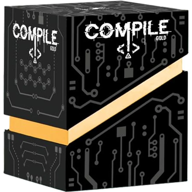 Pegasus Spiele Compile (Gold Edition), strategisches Kartenspiel für 2 Spieler, 72 Befehlskarten, 20-40 Minuten Spieldauer – Bild 2