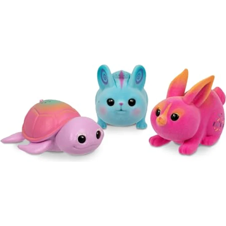 LITTLE LIVE PETS NeeDees 3er-Pack, Elektronische Haustiere Serie 2 mit interaktiven Funktionen, Candy-Serie – Bild 6