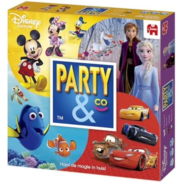 Jumbo Party & Co. Disney - NL, Brettspiel für 3-20 Spieler, ab 4 Jahren, Spieldauer 30 Minuten, verschiedene Disney-Themen – Bild 2