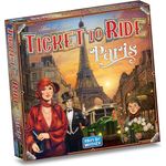 Days of Wonder Zug um Zug Paris Brettspiel – Strategiespiel zum Bahnaufbau mit detaillierten Pariser Bussen, für 2–4 Spieler ab 8 Jahren, 10–15 Minuten Spielzeit