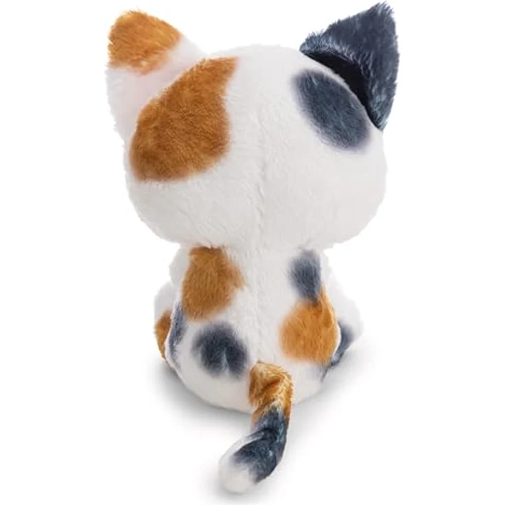 NICI GLUBSCHIS Glückskatze Calli Malli, 15cm, weißes Plüsch-Kuscheltier mit Glitzeraugen, niedlich und weich, ideal zum Kuscheln für Kinder & Erwachsene | 63044 – Bild 4