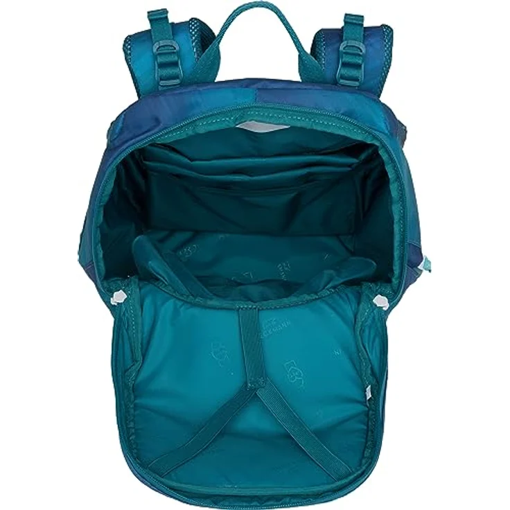 Beckmann Active Air FLX Space Mission, Schulrucksack-Set in Blau mit Sportrucksack, Federmappe, Schlamperetui, Regenhülle und Buttons, ergonomisch – Bild 9