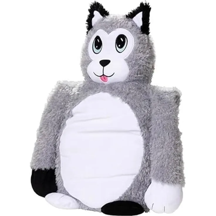 Epee Tulinki Husky 60cm, Plüschspielzeug mit weichem Fell, grau