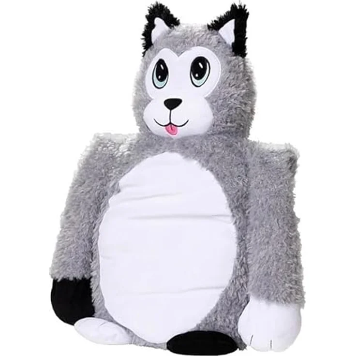 Epee Tulinki Husky 60cm, Plüschspielzeug mit weichem Fell, grau – Bild 1