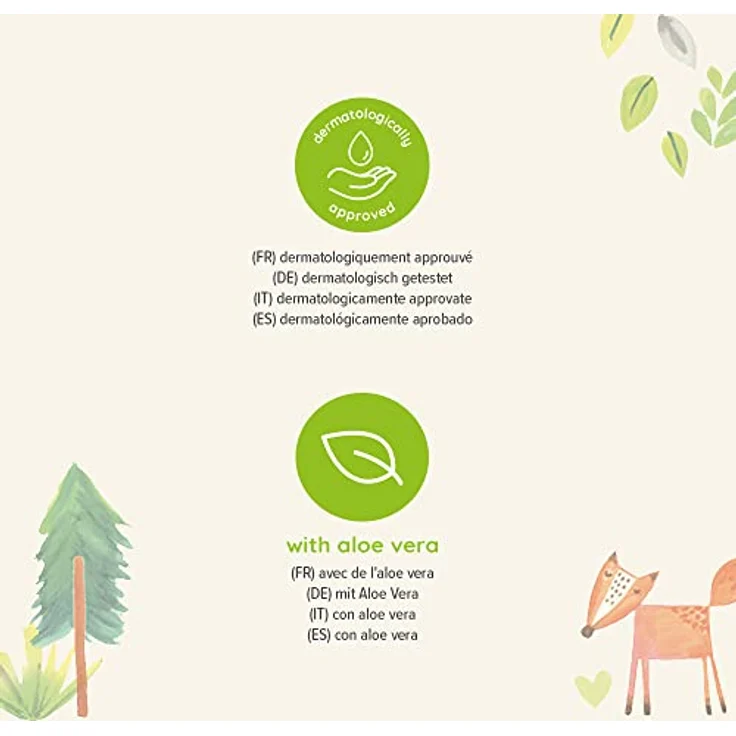 Amazon-Marke: Mama Bear Frisch Baby Feuchttücher, Aloe Vera, 336 Stück (6 Packungen mit 56) – Bild 5