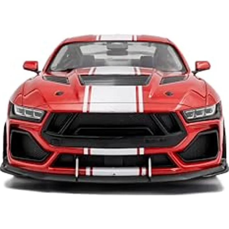 Solido 1:18 Shelby Mustang Super Snake Race, Spielzeugauto in rot – Bild 2