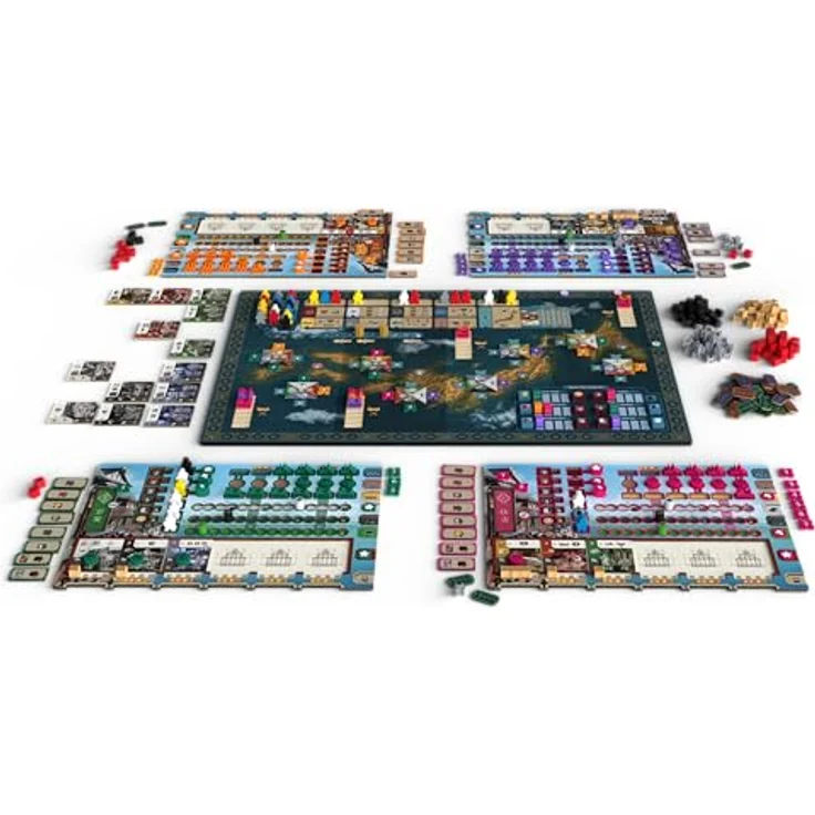 Cranio Creations Nippon: Zaibatsu, Emperor's Edition - Brettspiel mit italienischer Anleitung – Bild 3