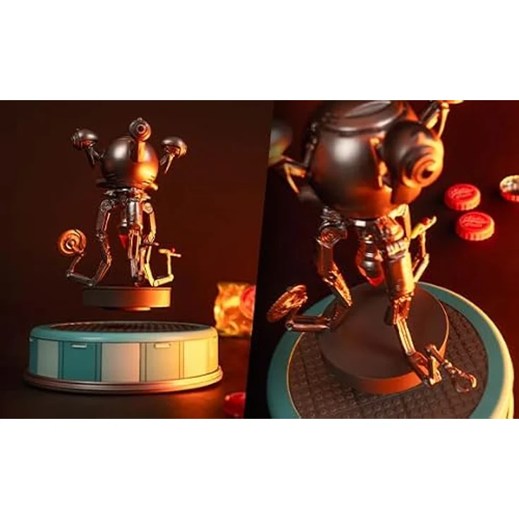 DPI Merchandising Fallout Statue "Floating Mr. Handy", detailreiche Sammelfigur aus hochwertigem Kunststoff, 12 cm Höhe, offiziell lizenziert von Bethesda – Bild 3