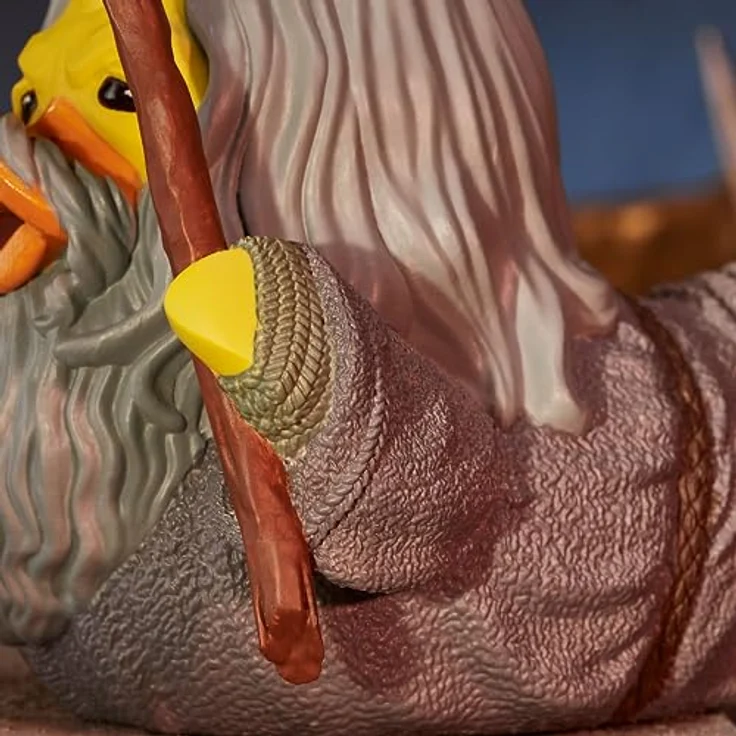 TUBBZ Tubbz-Ente Herr des Rings Gandalf (Du sollst nicht gehen) - Offiziell lizenzierte Sammelfigur, 9 cm hoch, mit magischem Stab und Schwert – Bild 6