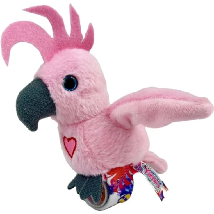 Happy Yappers Interaktiver Plüschvogel Kakadu – Nachsprech-Modus, Musik & Chirping Sounds, Schlafmodus, Wiederaufladbar, USB-C-Ladekabel inklusive, für Kinder ab 18 Monaten – Bild 1