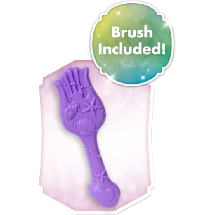 Disney Princess Ariel Frisierkopf Mini 14cm mit Haarbürste für Styling-Spaß, ab 3 Jahren, Just Play – Bild 5