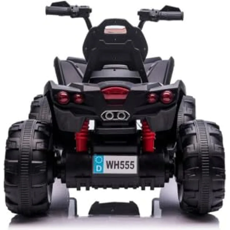 Chipolino Kinder Elektroquad ATV FX Sport, 2 Motoren, MP3-Anschluss, integrierte Beleuchtung, schwarz – Bild 5