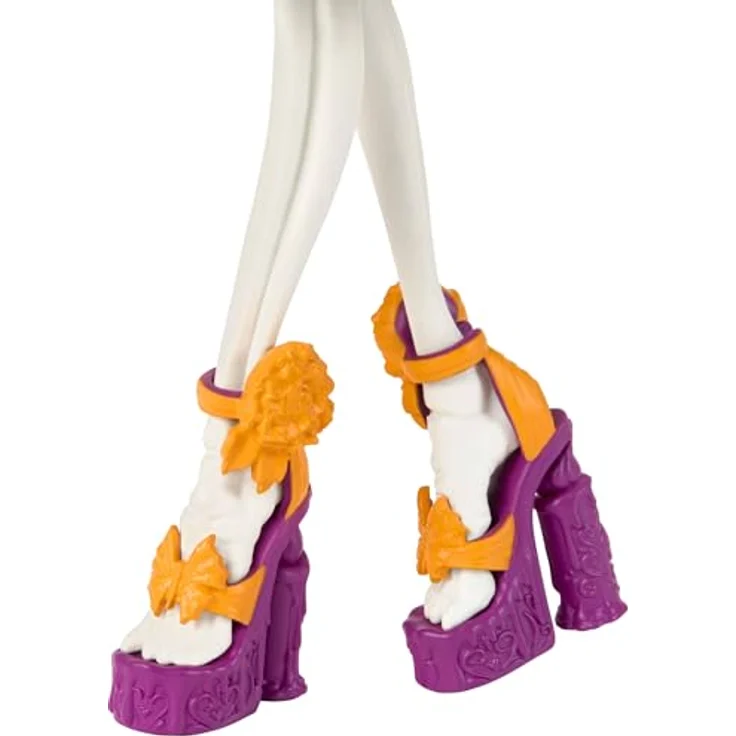 Monster High Skelita Calaveras Día de Muertos 2024 Howliday Puppe zum Sammeln mit La Catrina Hut und Papel Picado Kleid, HXH99 – Bild 5
