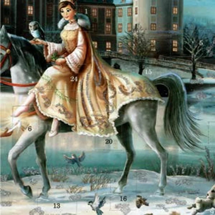 Richard Sellmer Verlag Adventskalender No. 330 Schloß Moritzburg/Aschenbrödel, Papier, DIN A3, Deutsch – Bild 3