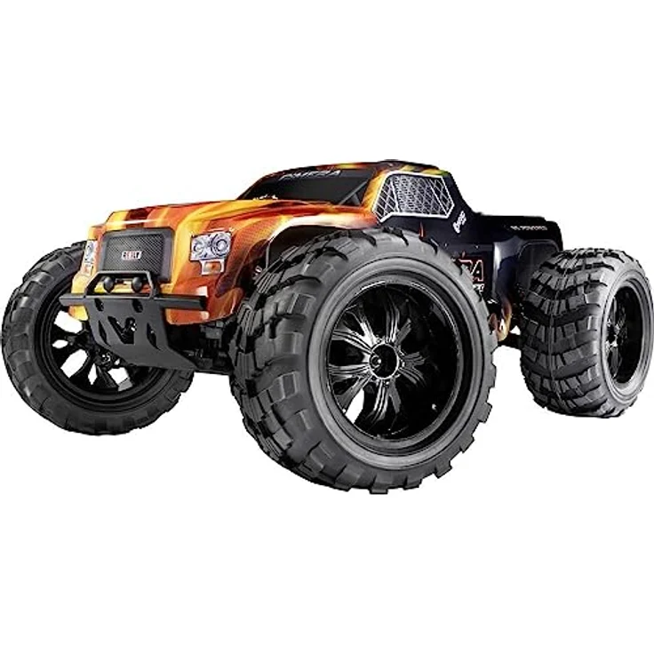 Reely Cimera Schwarz Brushless 1:10 RC Modellauto Elektro Monstertruck Allradantrieb (4WD) 100% RTR 2,4 GHz Inkl. Akku – Bild 1