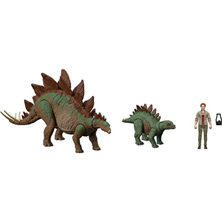 Mattel HHK91 - Jurassic World - Legacy Collection - Dr. Sarah Harding & Stegosaurus Pack – Bild 2