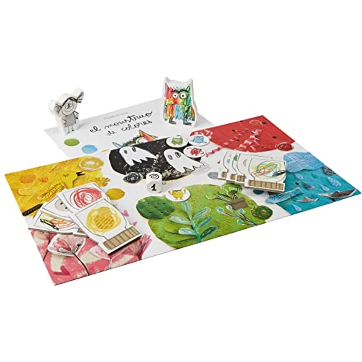 Devir BGMONSP El Monstruo de Colores, Brettspiel zur Emotionserkennung für 3- bis 6-jährige, spanische Ausgabe – Bild 3