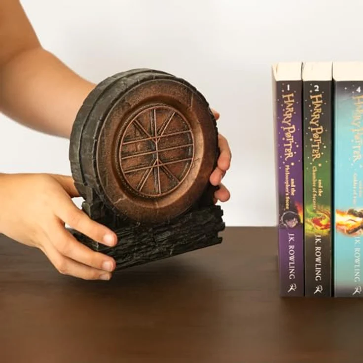 Grupo Erik Harry Potter Kammer des Schreckens Buchstützen, robustes Design für Bücherliebhaber und Magiefans – Bild 6