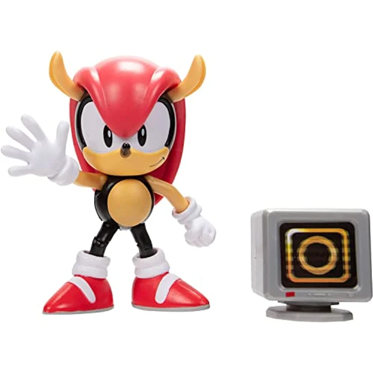Jakks Pacific Sonic und Classic Mighty, Sammelfigur 2er-Pack, mehrfarbig, 10 cm – Bild 5