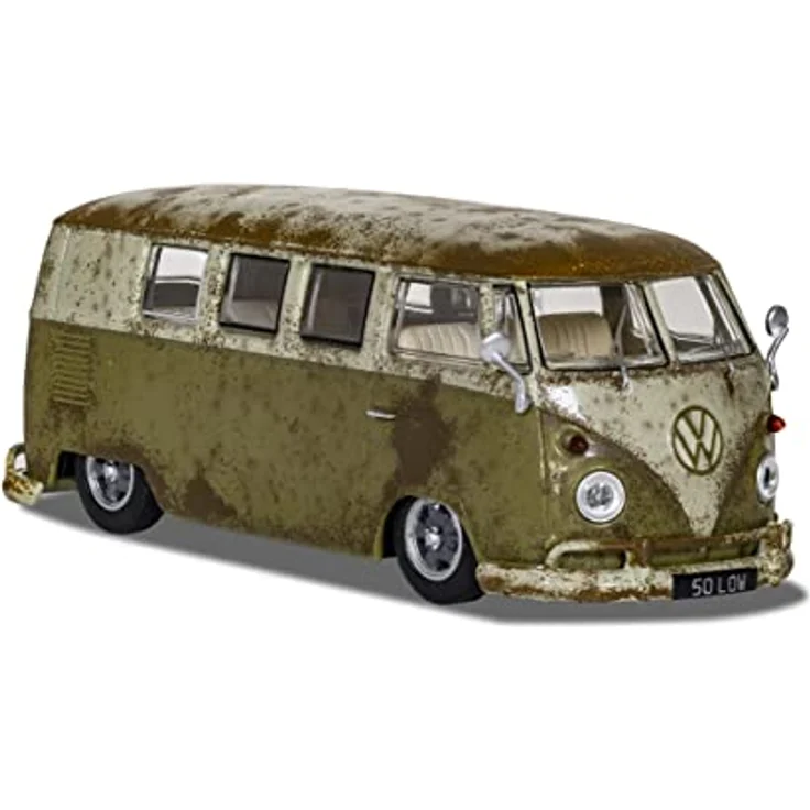 Corgi Volkswagen Typ 2 Camper „RAT-Look Splitty“, 1:43 Modellfahrzeug in limitierter Auflage, Druckguss, für ab 14 Jahren – Bild 2