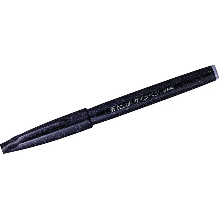 PENTEL Filzstift Faserschreiber SignPen, 0,8mm Strichstärke, blau