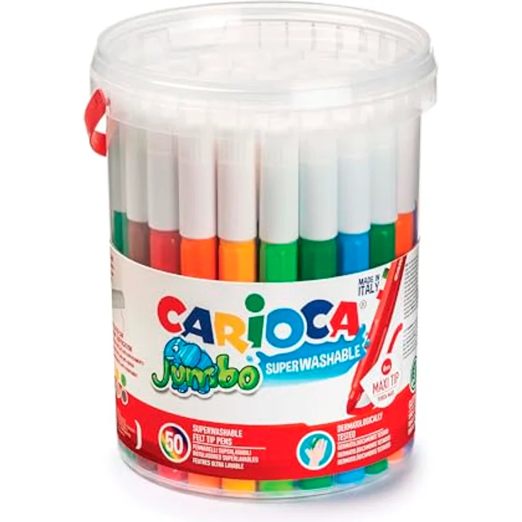 Carioca Jumbo50 Filzstifte abwaschbar – Bild 2