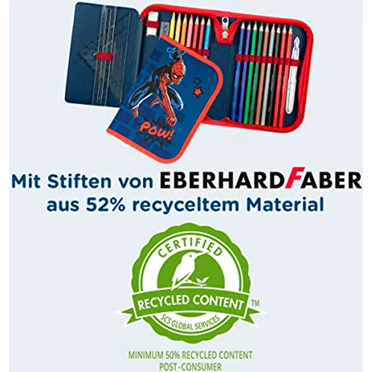 Spider-Man gefülltes Schüleretui - Preisvergleich – Bild 4