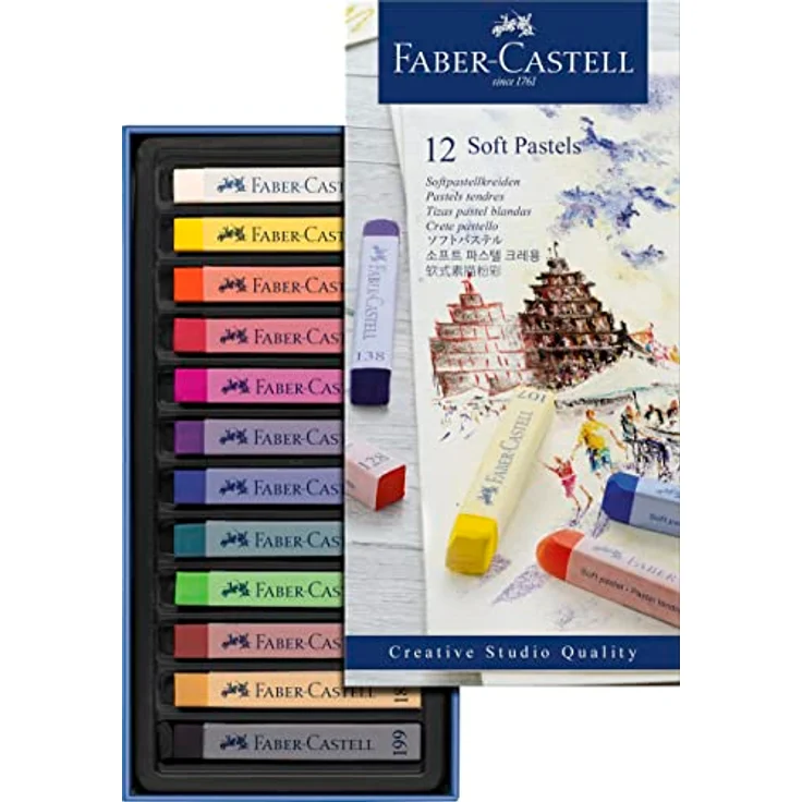 pastellkreide Creative Studio soft 12 Stück – Bild 3