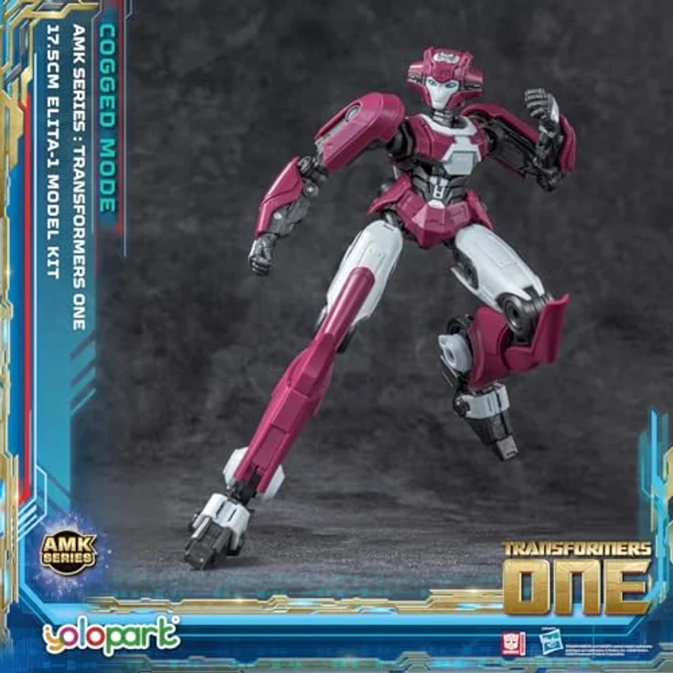 Yolopark Transformers 8 AMK Series Plastic Model Kit Elita-1, 20 cm komplett beweglich Actionfigur – Bild 7