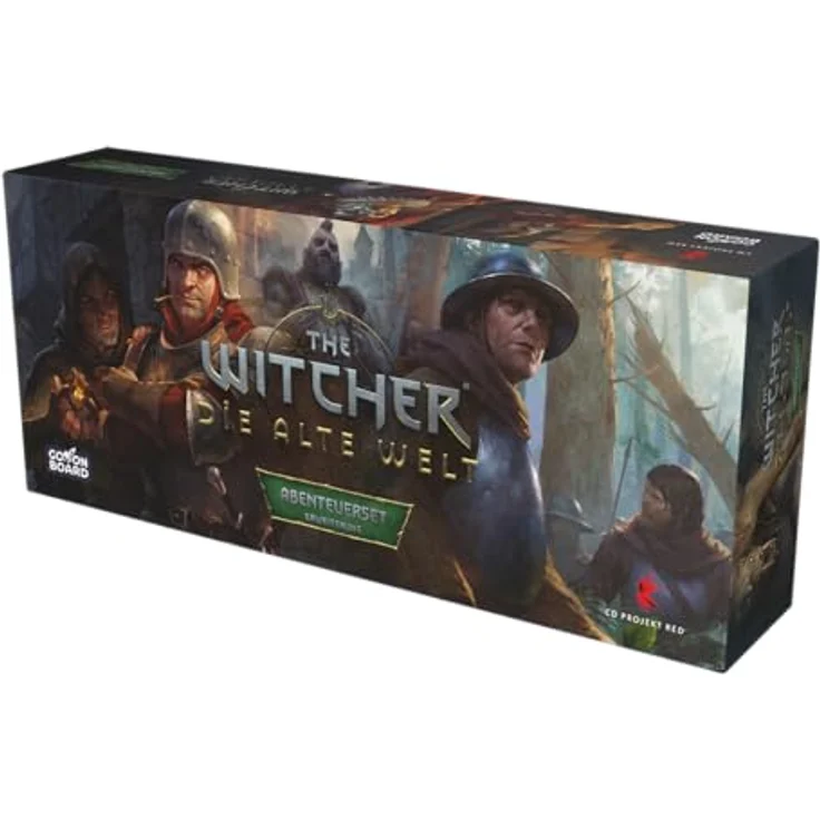 Asmodee Go on Board GOBD0006 Spiel, Mehrfarbig, Bunt - Erweiterung für The Witcher: Die Alte Welt mit 200 Karten und 12 Questmarkern – Bild 3