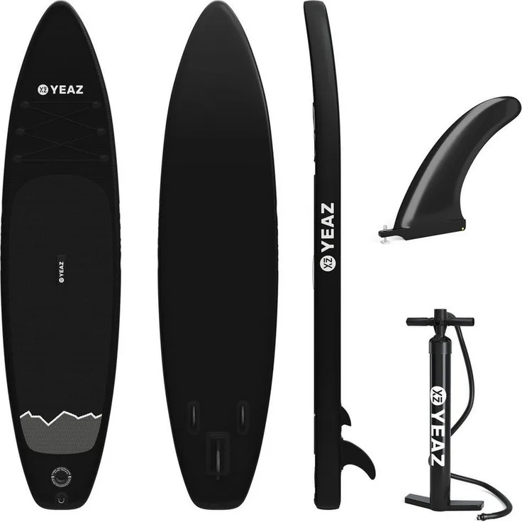 YEAZ Inflatable SUP-Board NELIO - EXOTRACE - Stand-Up Paddle Board, Inflatable SUP Board, (Set), inkl. Zubehör, Blau