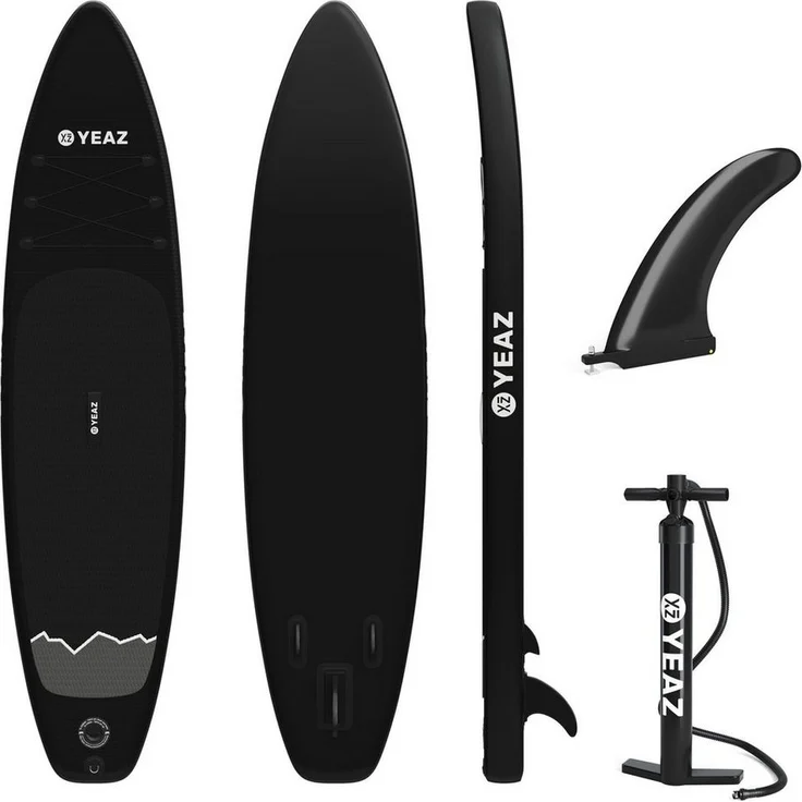 YEAZ Inflatable SUP-Board NELIO - EXOTRACE - Stand-Up Paddle Board, Inflatable SUP Board, (Set), inkl. Zubehör, Blau